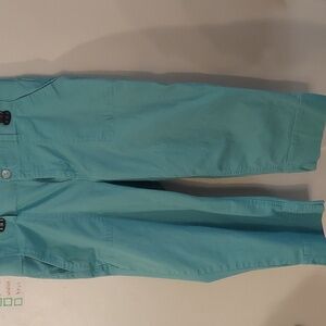 Gloria Vanderbilt EUC 💐Women's Turquoise Blue Capri Pants💐 Size 10